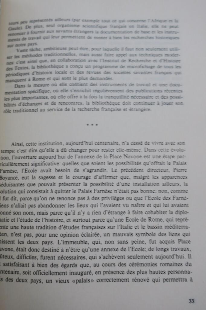 French School of Rome: Centennial Exhibition 1875-1975
