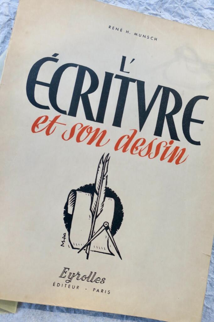 ECRITURE ET SON DESSIN 1948