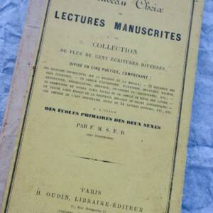 écriture LECTURES MANUSCRITES OU COLLECTION DE PLUS DE 100 ECRITURES