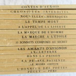 Editions de Minuit, vélin, publiés clandestinement.. lettrés patriotes 1944