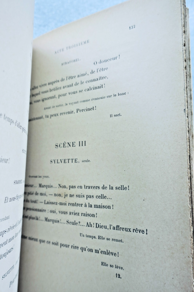 Edmond Rostand Les Romanesques 1904