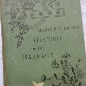 Egypt history of the barrage at the head of the delta of Egypt 1896