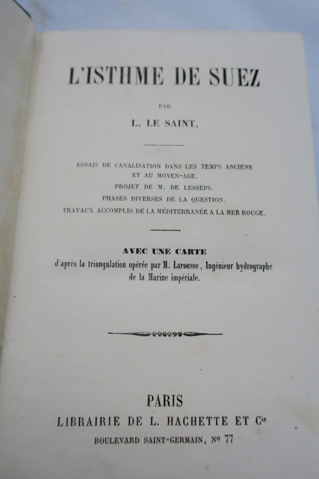Ancient and Medieval Canal Projects at Suez Isthmus<span class="lla-card-orig-wrap"><span class="lla-card-orig">❦ EgypteL’Isthme de Suez. Essaie de canalisation dans les temps anciens..</span></span> - La Librairie Antique