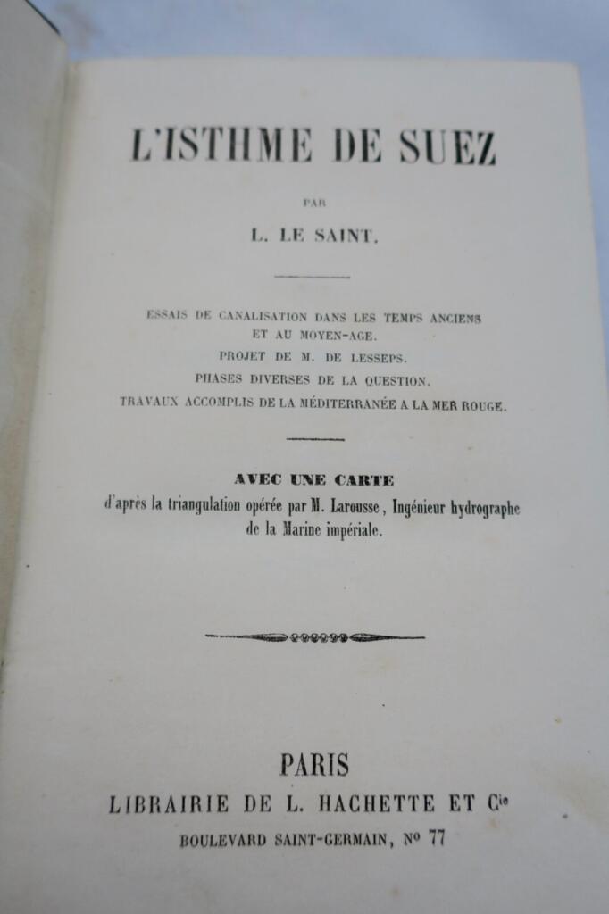 Untersuchung des Isthmus von Suez