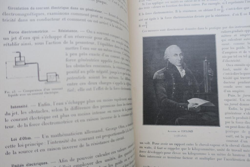 Electricité A travers l&rsquo;Électricité 1903