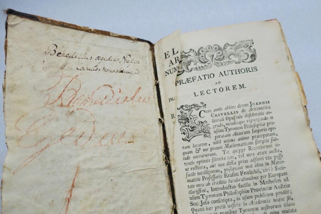 18th-century numerical and algebraic principles