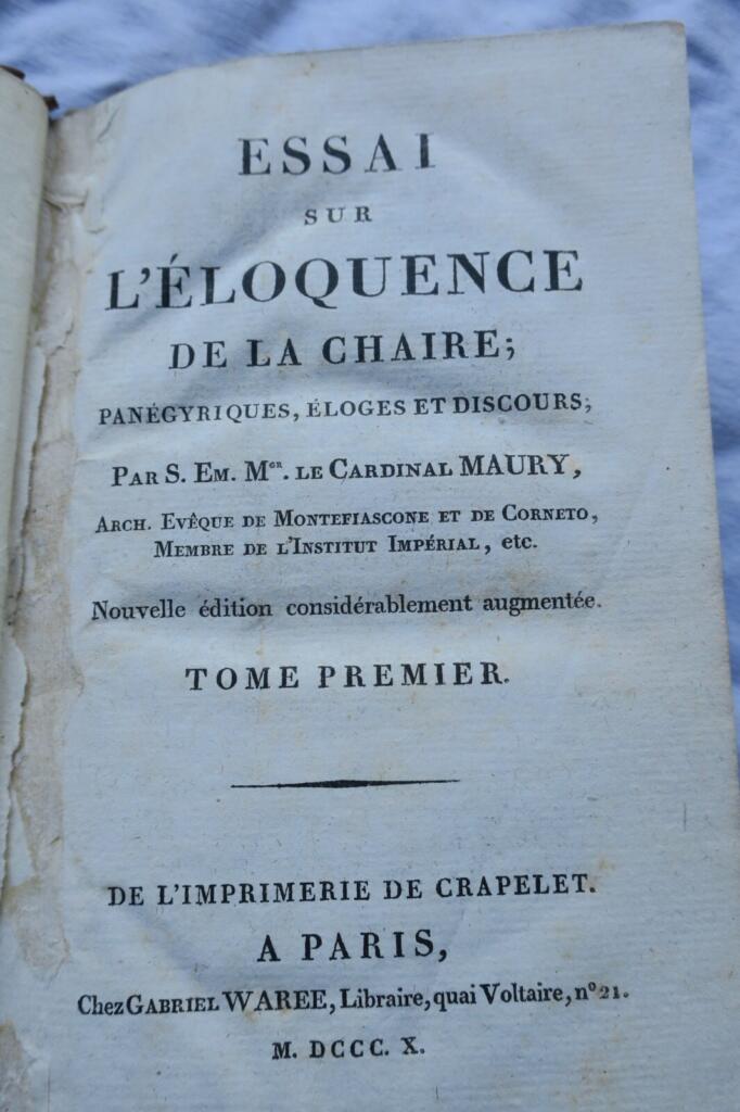 Pulpit Eloquence: Panegyrics, Eulogies and Discourse
