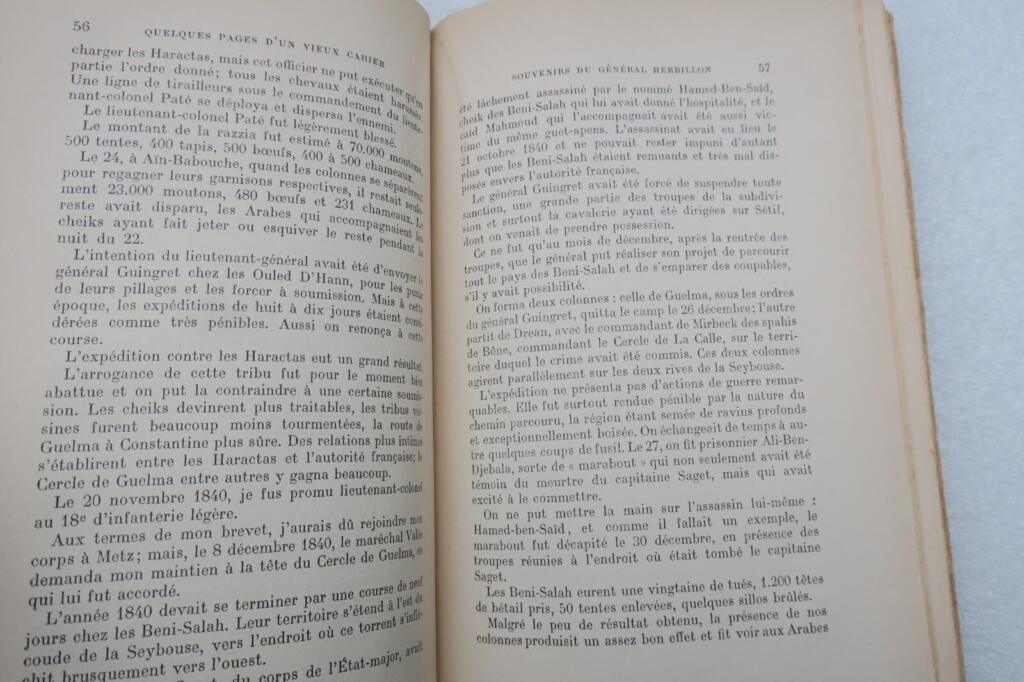 Erinnerungen eines Generals aus einem alten Notizbuch
