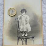 ENFANT vers 1880 14 x 10 cm.