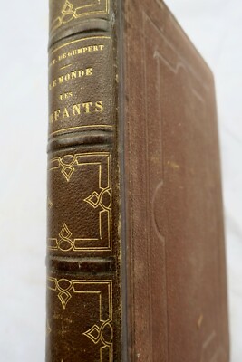 enfantina ***LE MONDE DES ENFANTS. CONTES MORAUX 1860 - La Librairie Antique