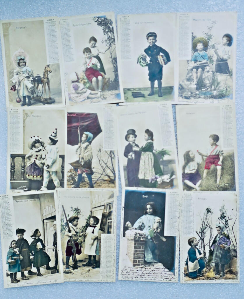 Children's Calendar - Complete Postcard Series 1903