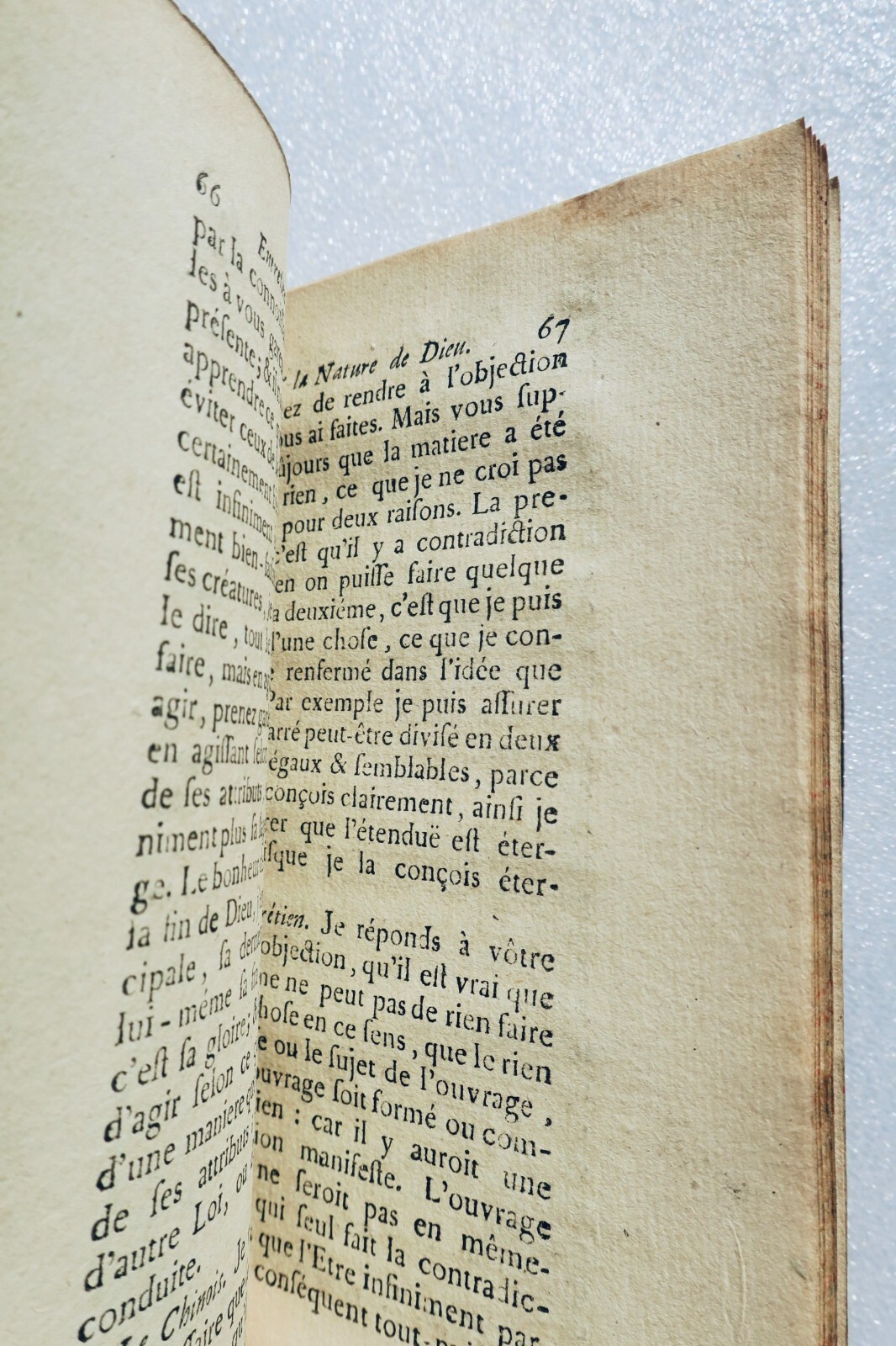 Entretien d’un philosophe chrétien, et d’un philosophe chinois 1708 Malebranche – Image 4