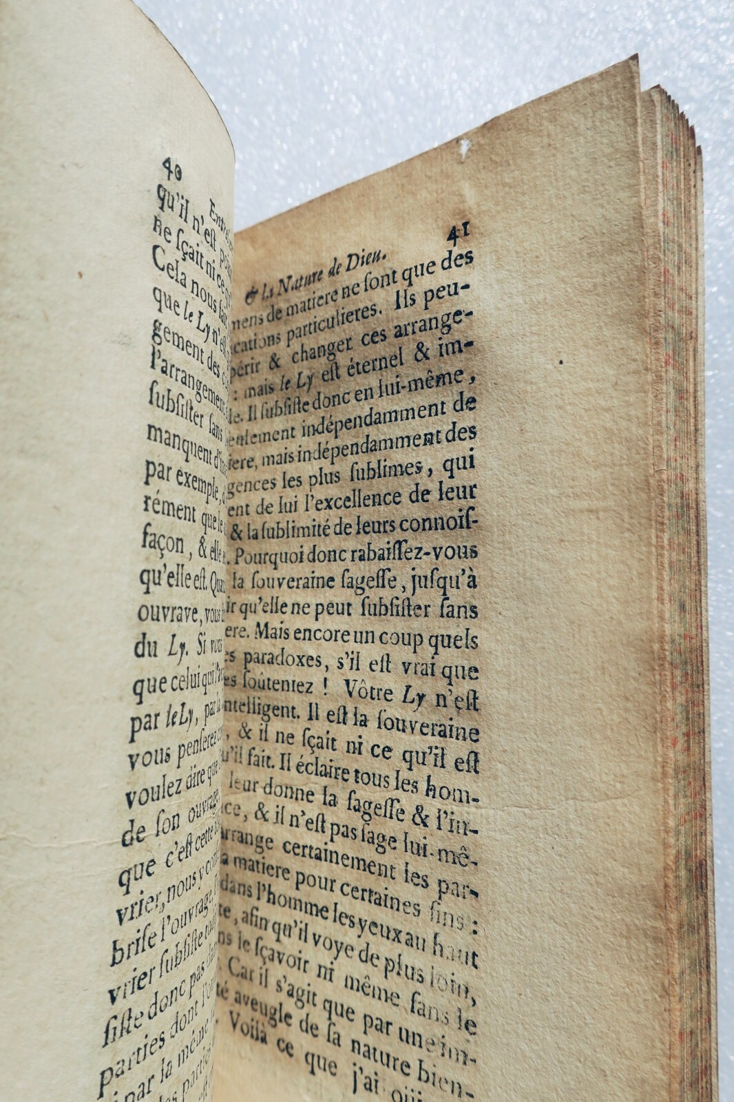Entretien d’un philosophe chrétien, et d’un philosophe chinois 1708 Malebranche – Image 3