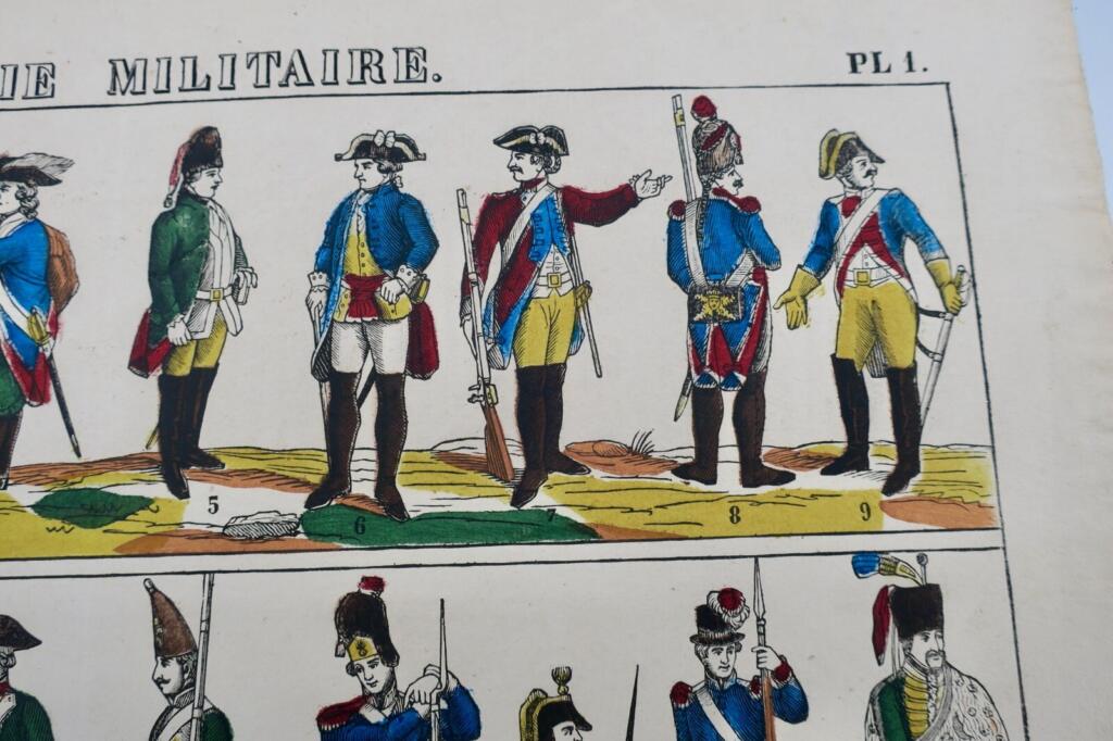 EPINAL cavalerie militaire 44 x 28 cm