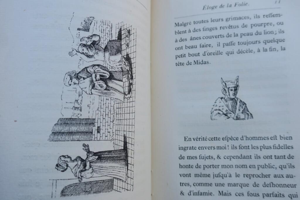 erasme Eloge de la Folie Dessins de Hans Holbein