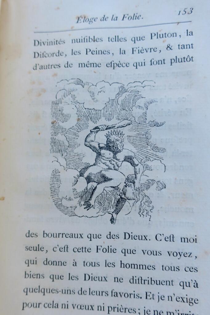erasme Eloge de la Folie Dessins de Hans Holbein