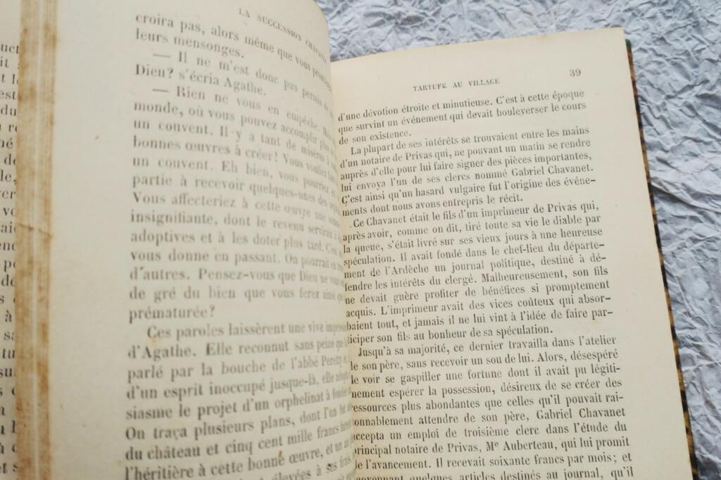 Ernest Daudet La succession Chavanet 1867