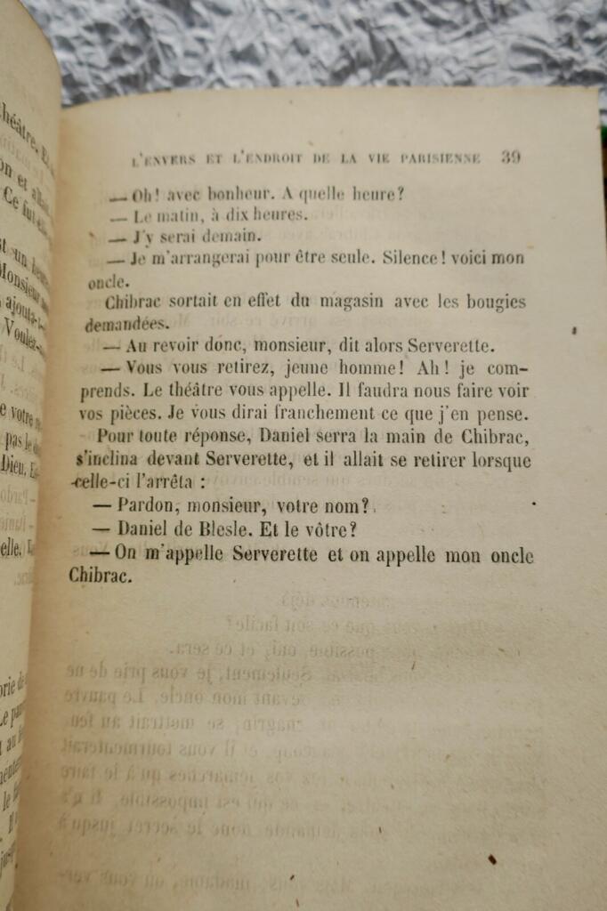 Ernest Daudet La succession Chavanet 1867