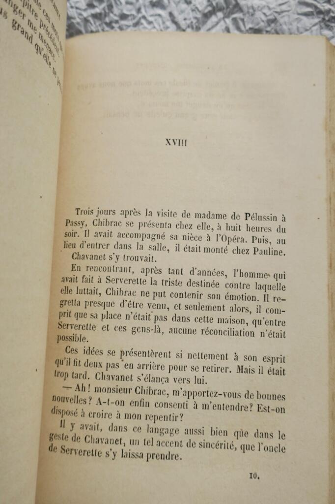 Ernest Daudet La succession Chavanet 1867