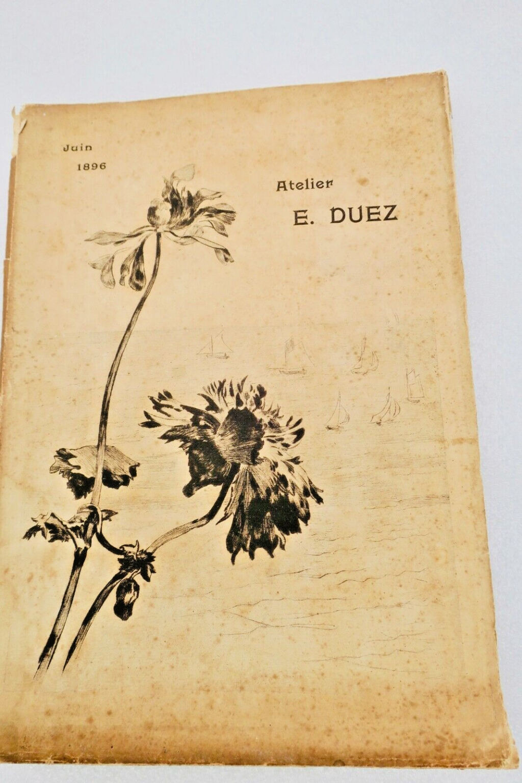 DUEZ Atelier-Katalog: Gemälde, Studien, Pastelle & Aquarelle