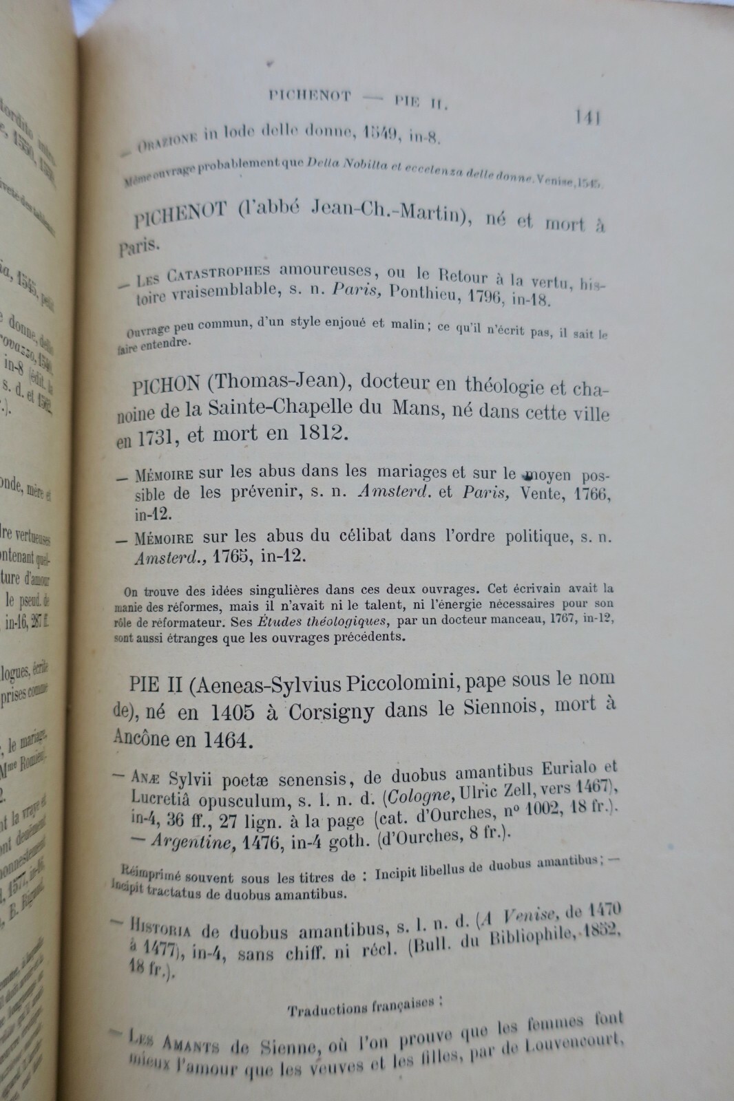 Bibliography of Clerical and Gallant Works<span class="lla-card-orig-wrap"><span class="lla-card-orig">❦ érotique Bibliographie clérico-galante. 1879</span></span> - La Librairie Antique