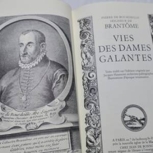érotique Brantôme Vies des dames galantes