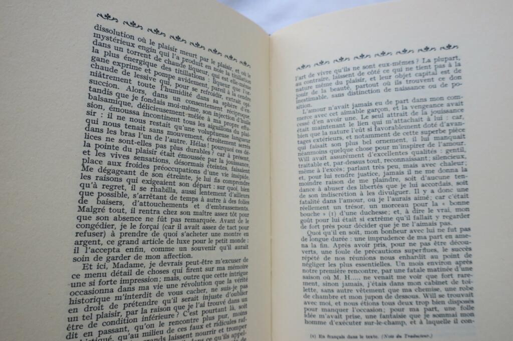 érotique CLELAND Mémoires de Fanny Hill, femme de plaisir