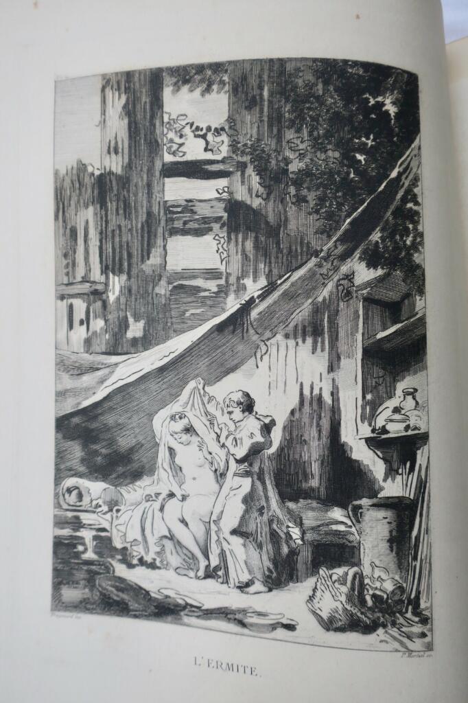 érotique CONTES DE LA FONTAINE illustrations de Fragonard