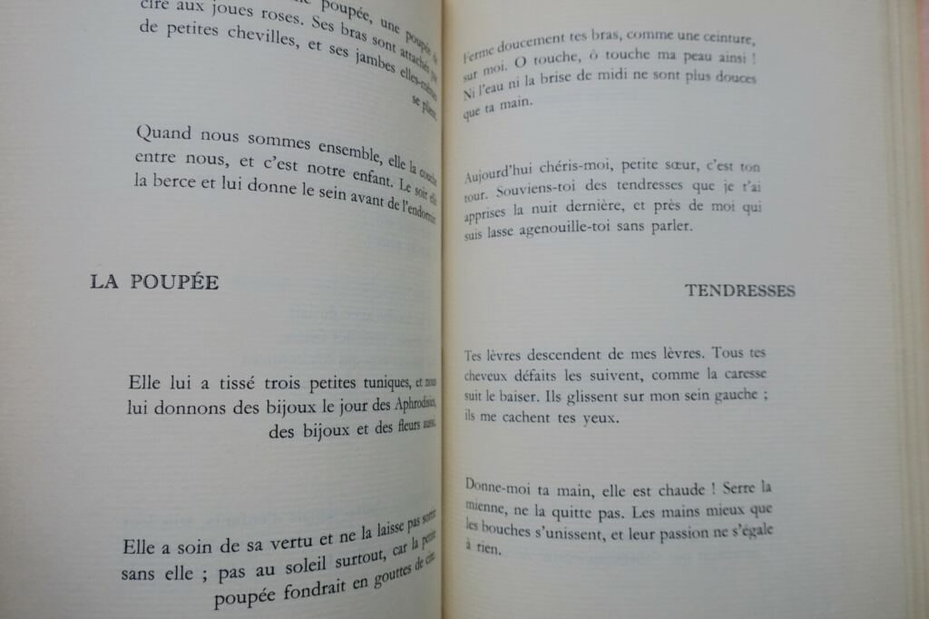 Lieder von Bilitis: Eine erotische Erkundung