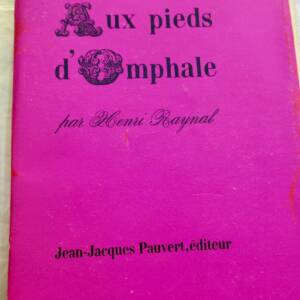érotique RAYNAL (Henri). Aux pieds d'Omphale
