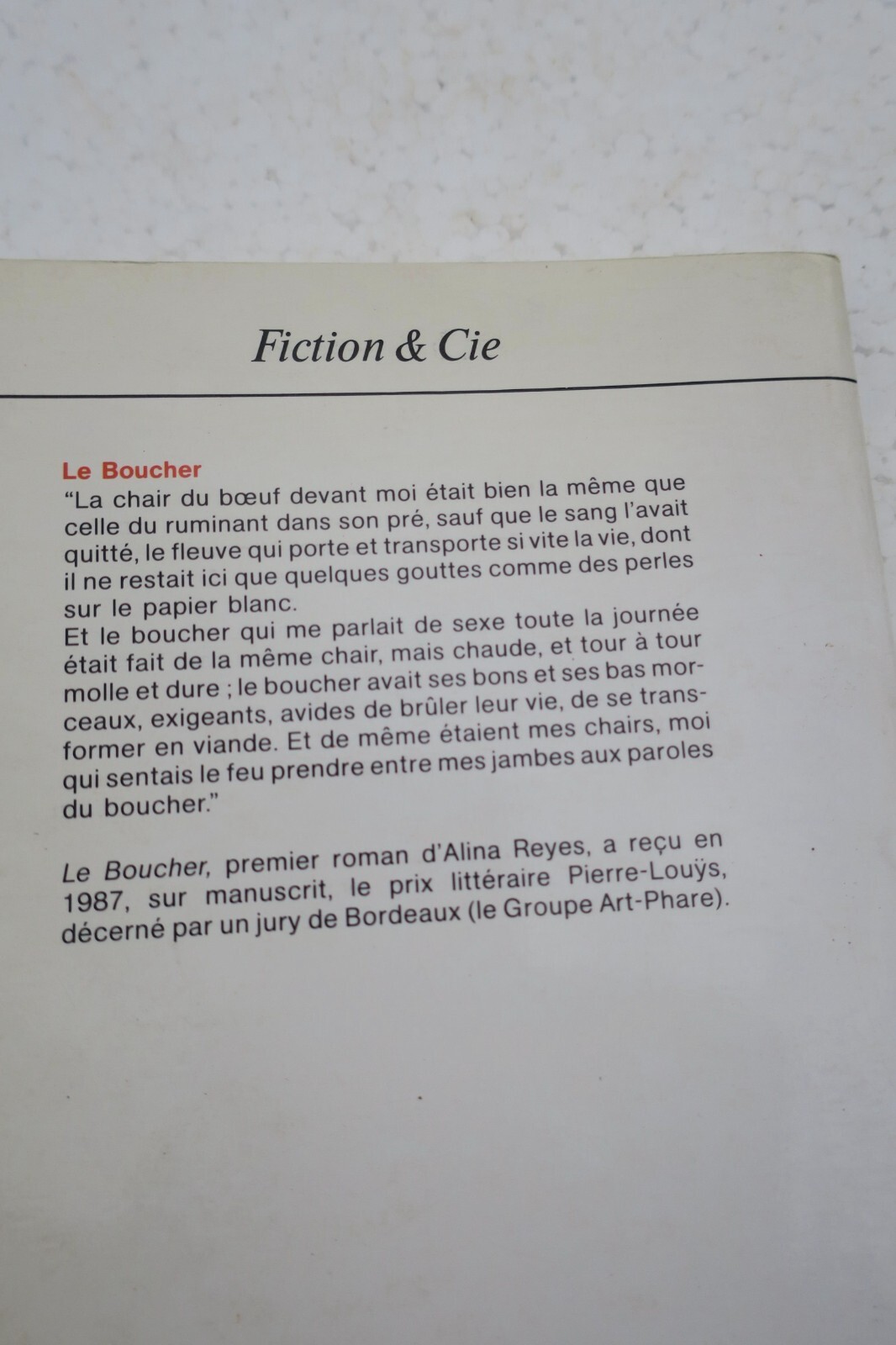 アリナ・ル・ブシェの官能的テーマ<span class="lla-card-orig-wrap"><span class="lla-card-orig">❦ érotique REYES ALINA LE BOUCHER érotique</span></span> - La Librairie Antique