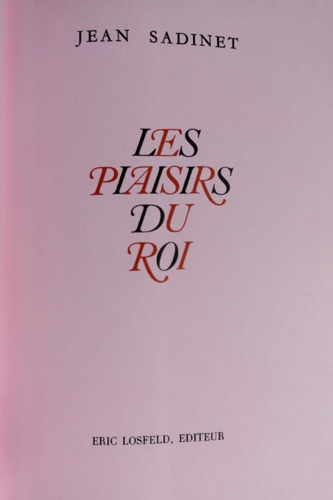 Royal Pleasures: A Satirical Tale
