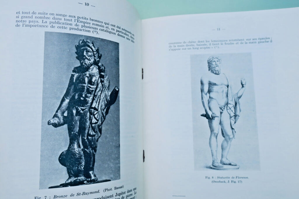 Jupiter statue discovery in Escorneboeuf
