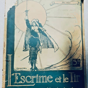 escrime et le tir, Grande Revue illustrée du monde des armes 1923