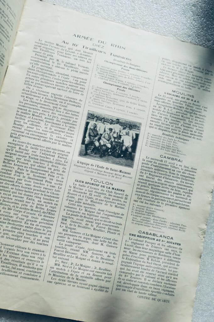 击剑与射击，1923年《武器世界插图大观》