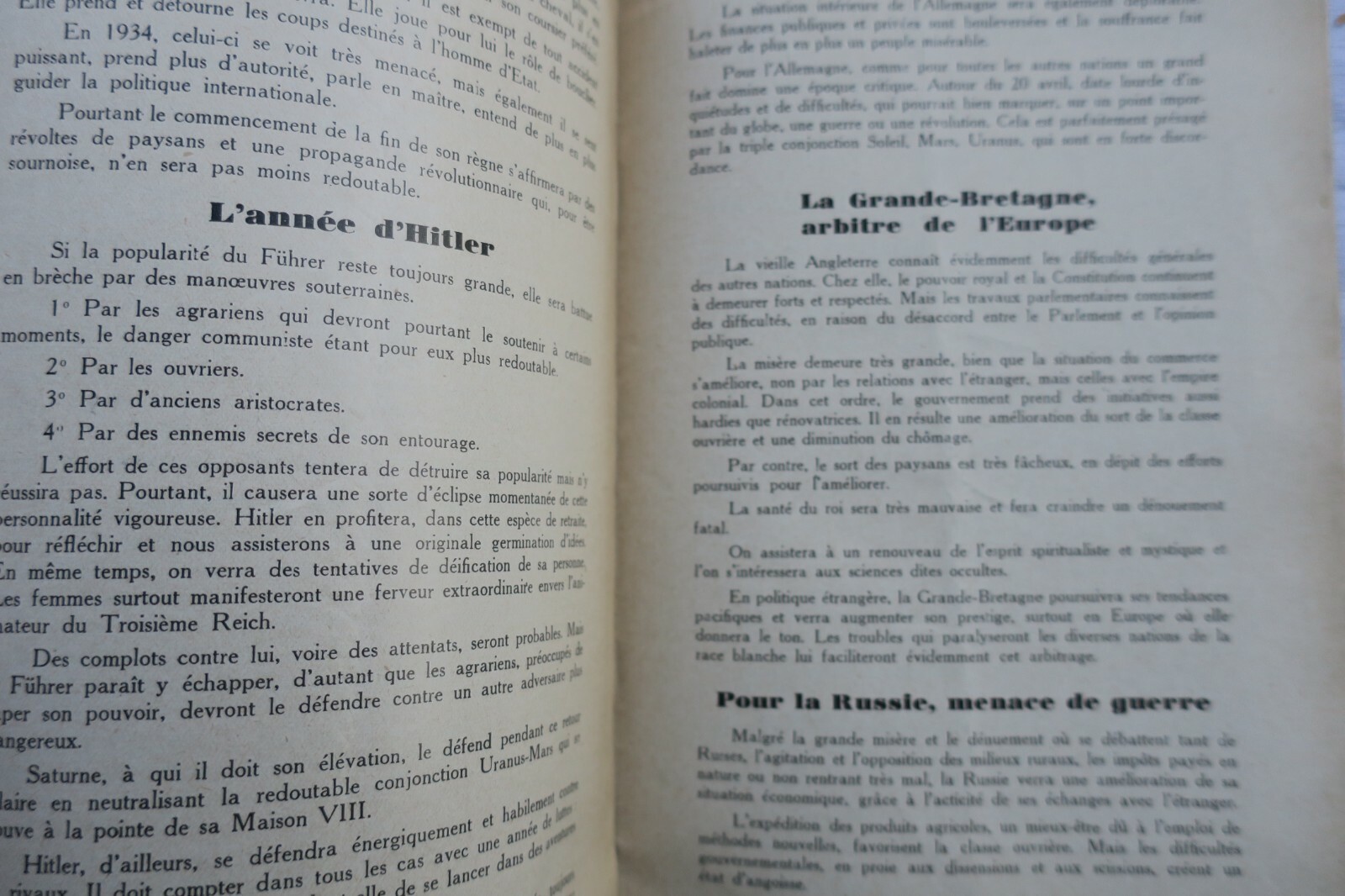 ésotérie Le grand Nostradamus mai 1934 mensuelle n°1 – Image 3