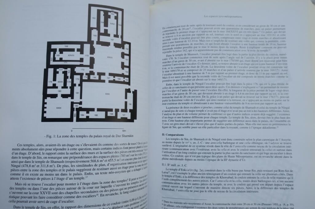 espaces syro-mesopotamiens. Dimensions de l&rsquo;experience humaine au Proche-Orient