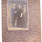 Espagne 1910 couple PHOTOGRAPHIE ORIGINALE Madrid dédicacée