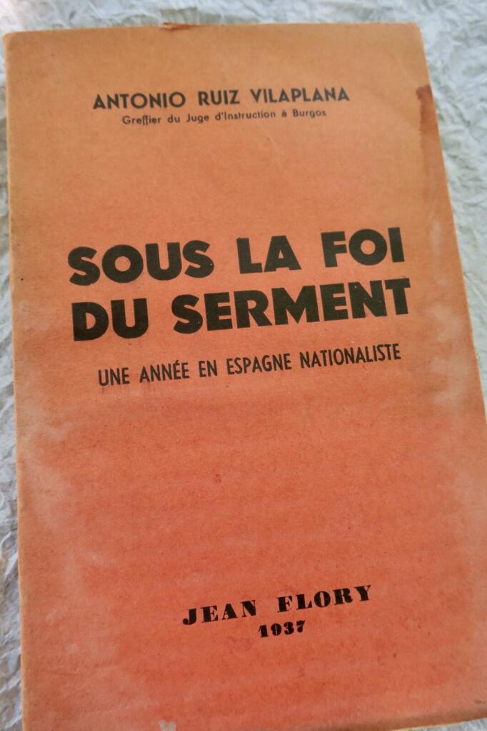 Spain under oath: witness to nationalist rule, 1937