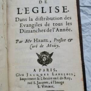 Esprit de l'église 1682