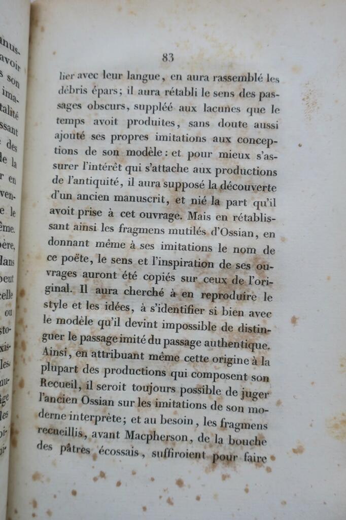 Essay on Romantic Literature 1825