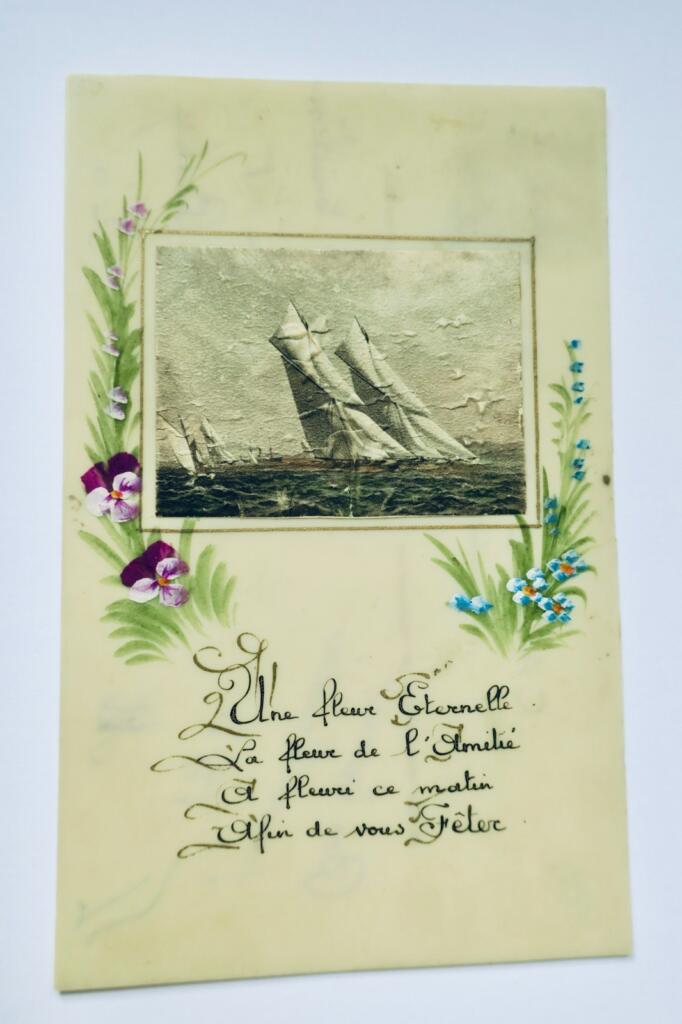 Handgemalte Freundschaftsblume Kunst