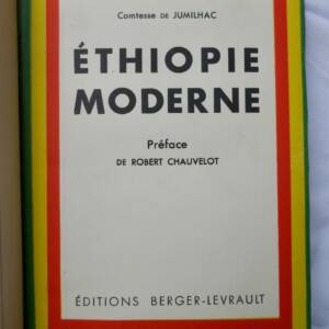 ETHIOPIE MODERNE 1933