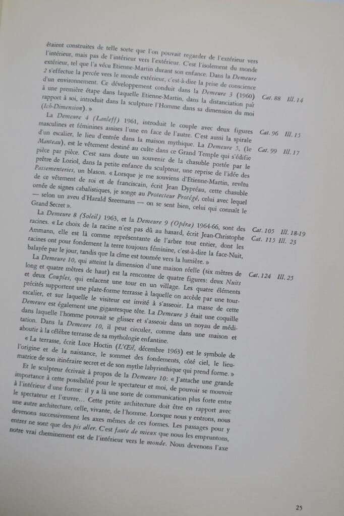 Bildhauer Etienne-Martin: Porträt & Werke 1970