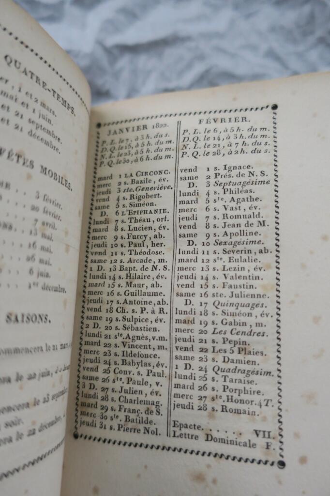 Etrennes libérales 1822
