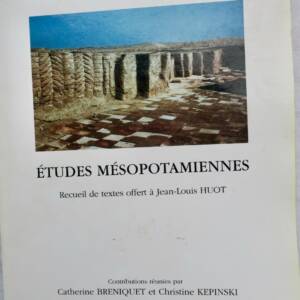 Etudes mésopotamiennes: recueil de textes offerts à Jean-Louis Huot.