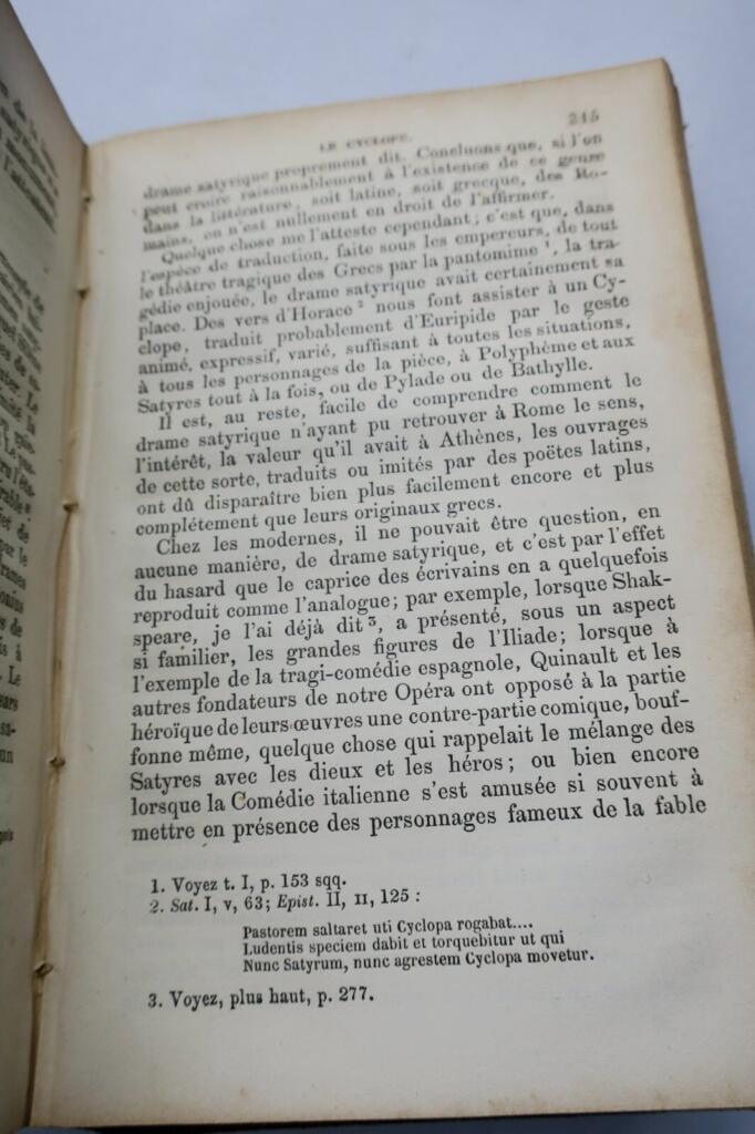 Etudes sur les tragiques grecs
