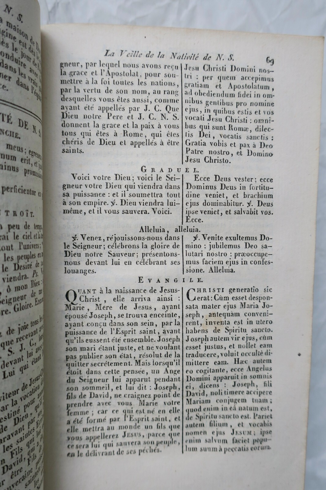 Complete church book in Latin and French - Image 5