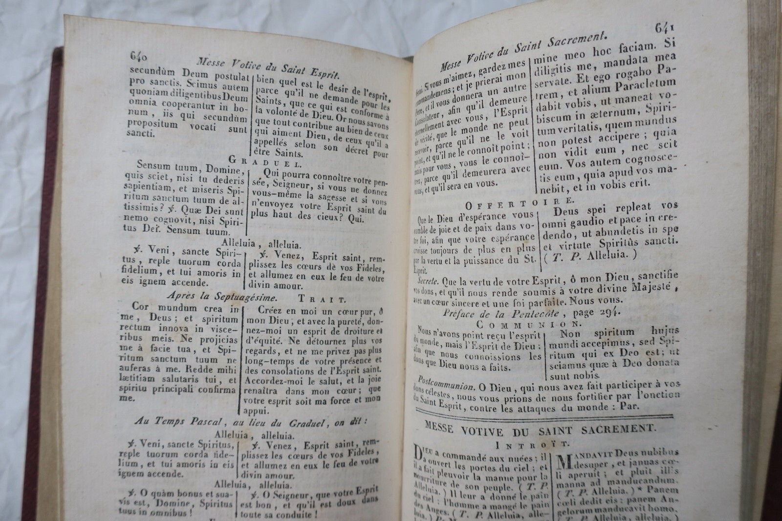 Complete church book in Latin and French - Image 11