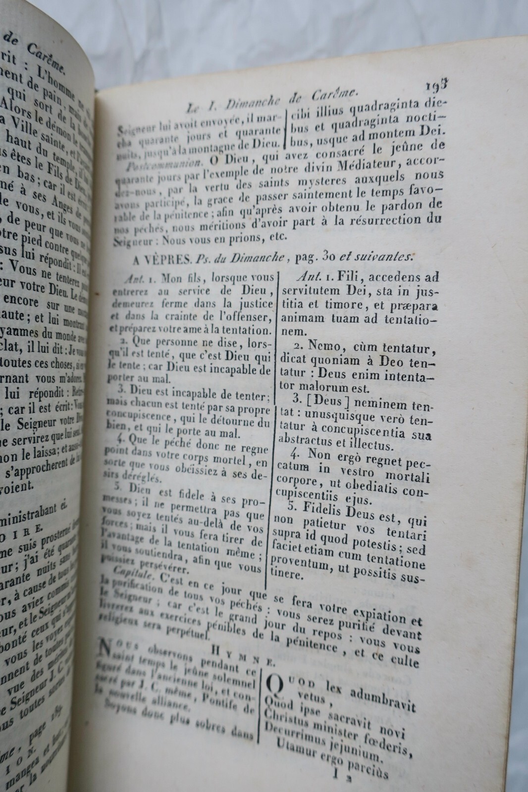 Complete church book in Latin and French - Image 4